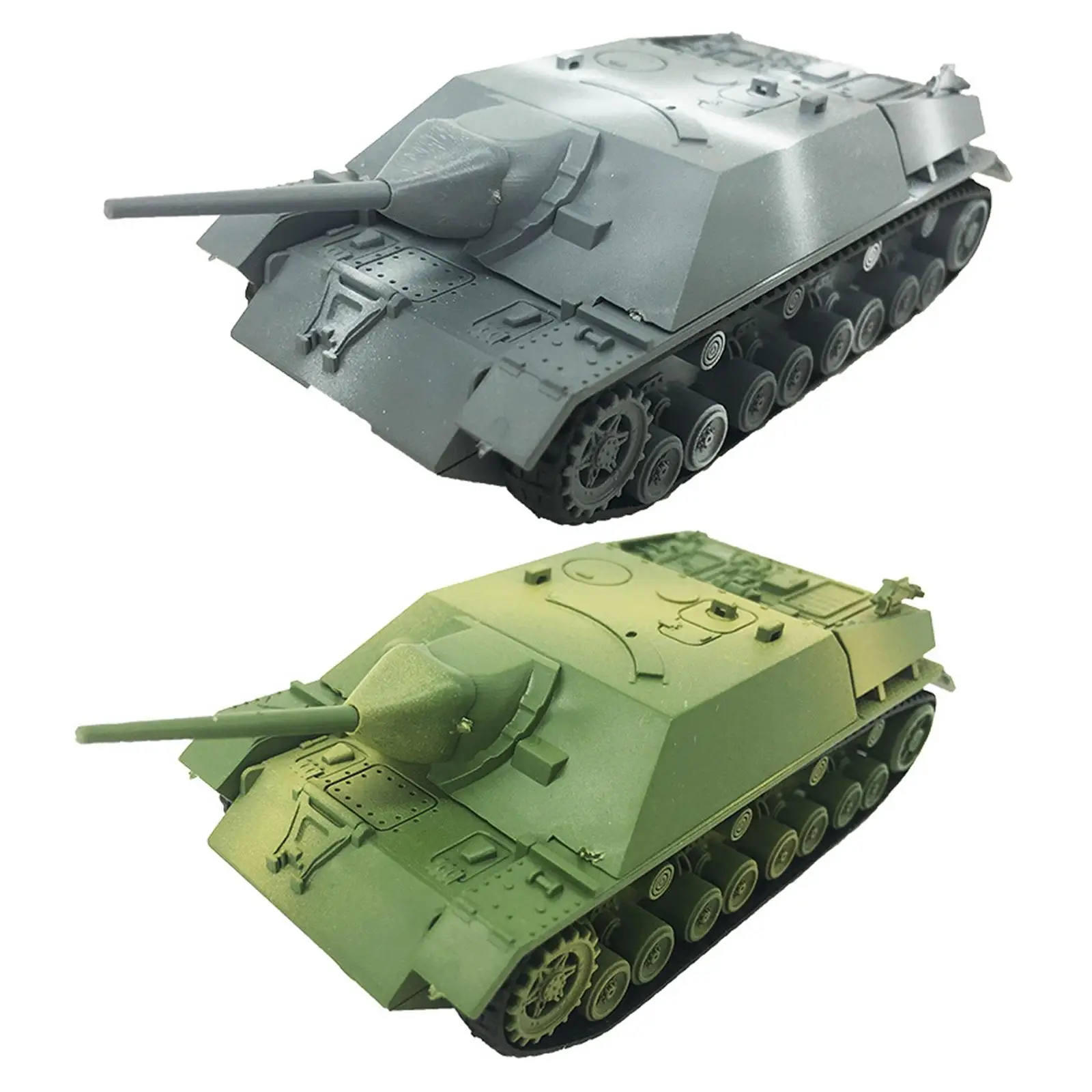 1/72 Tank Model, 4D Model DIY Assemble Tank Toy for Boy Children Kids Gifts