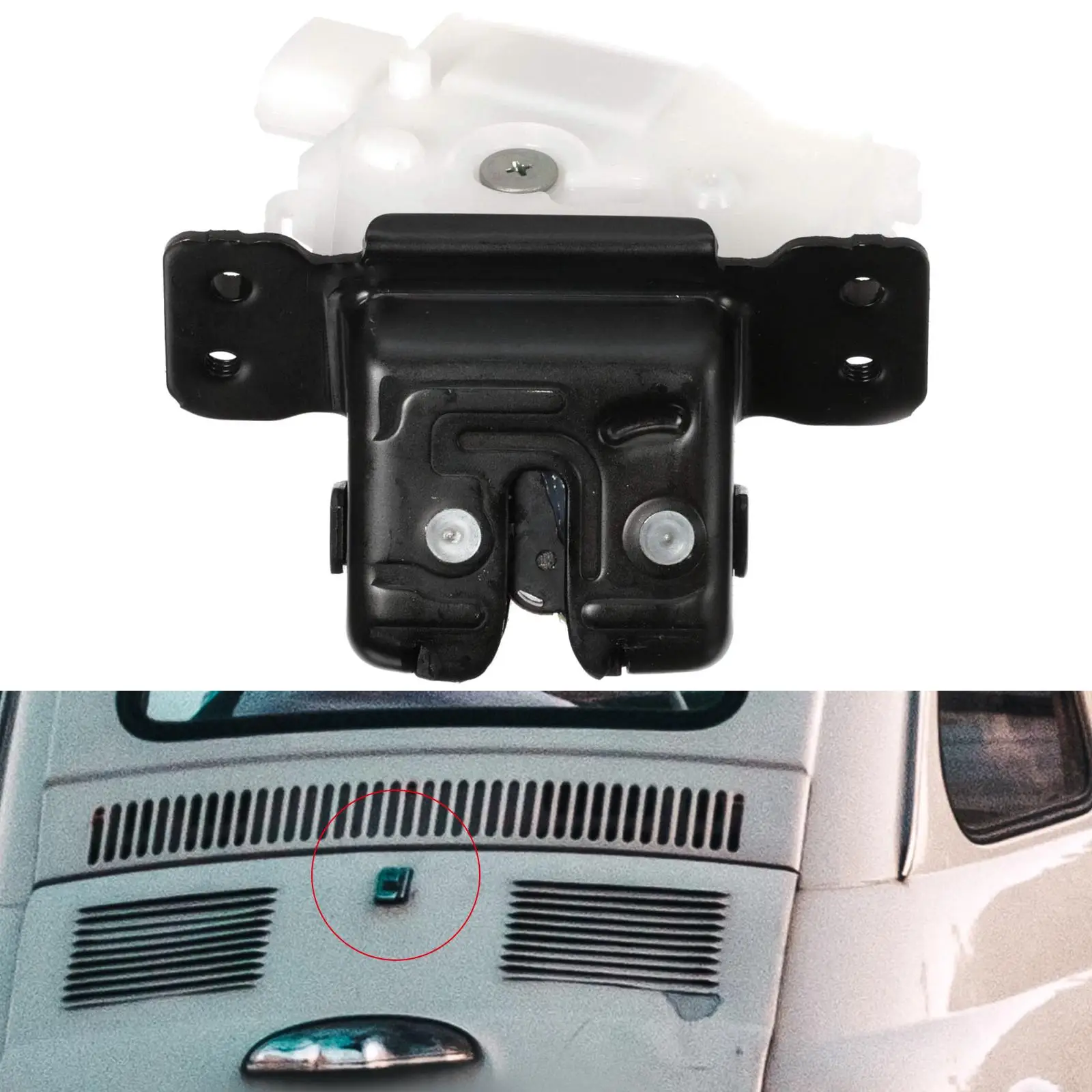 Auto Liftgate Lock Latch Actuator 68070071AD Fit for Fiat 500 12-19 Replaces Spare Parts Accessories