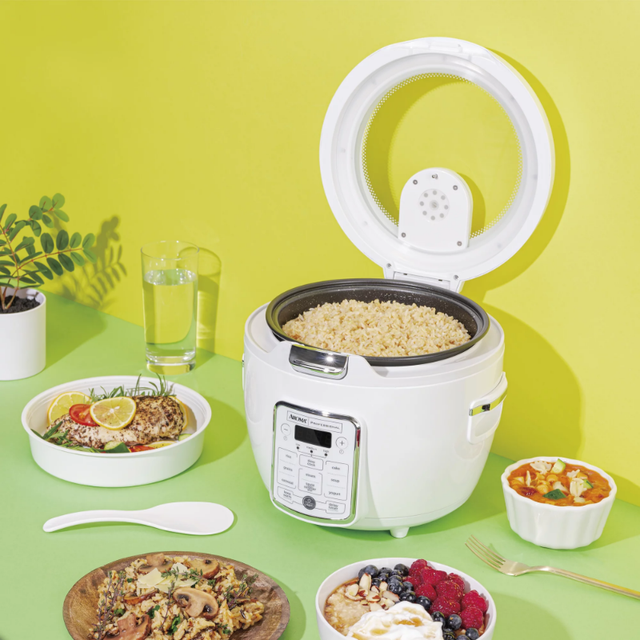 Aroma 8-Cup Programmable Rice & Grain Cooker, Steamer - AliExpress