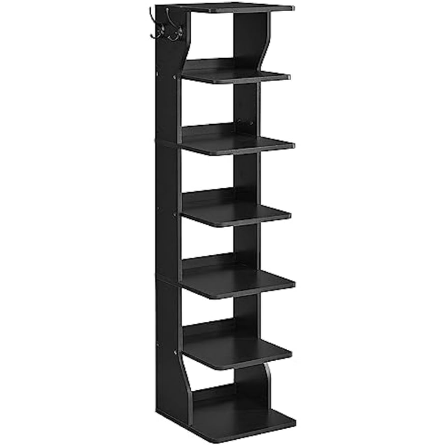 10 Tiers Shoe Rack, Space Saving Vertical Single Pairs Sturdy Shoe Shelf  Narrow Tall Shoe Storage Organizer for Entryway Hallway - AliExpress