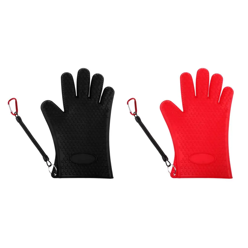 Multi-function Fishing Gloves for Handing Fish Safety with Release