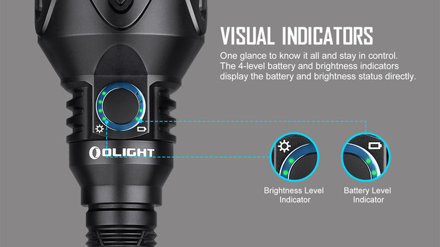 Olight Javelot Pro 2 Torch 2500Lumens Rechargeable Dual-Button Long  Distance 1050 Meter Tactical Flashlight with Battery Pack - AliExpress 39