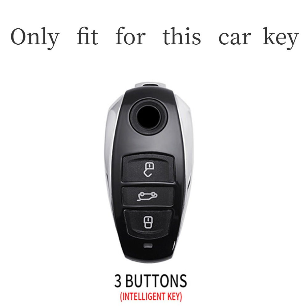 Copri chiave auto in lega per Volkswagen VW Touareg 2021 3 pulsanti Smart nuova chiave di protezione accessori Shell portachiavi 6 Copri chiave auto in lega per Volkswagen VW Touareg 2021 3 pulsanti Smart nuova chiave di protezione accessori Shell portachiavi - S3b06530d726544bba16df830437fc857T