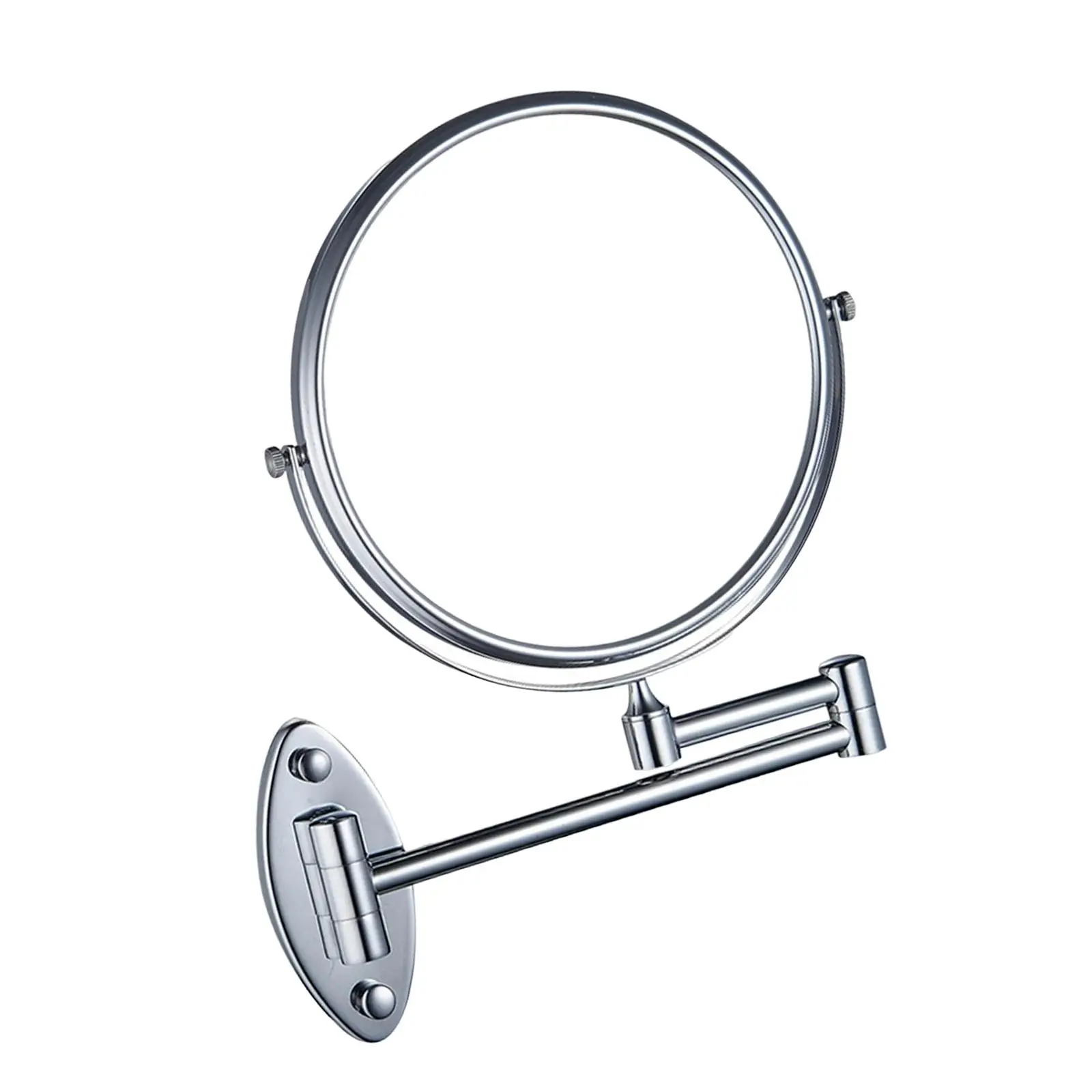 8 Inches Wall Mounted Makeup Mirror Shaving Cosmetic Mirror Rotating 3x Magnification Anti  Shaving Mirrors for Bathroom Hotel