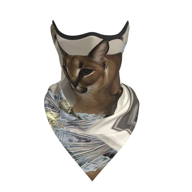 Jesus Saint Meme Big Floppa Winter Neck Mask Warmer Men Women Hiking  Hunting Tube Scarf Face Bandana Gaiter - AliExpress