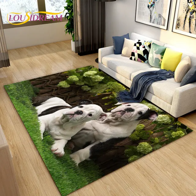 Colorful Dog Rug Sport Decor Gift Floor Decor Living Room Carpet Rug Area  Rug - 0f3b91692f50