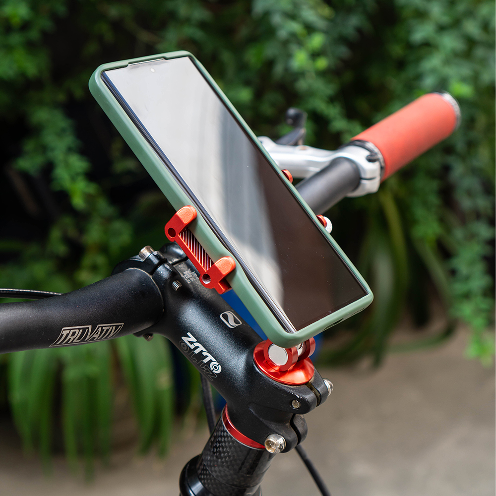 Ztto Universal Fahrrad Vorbau Kappe Telefon halter MTB Rennrad Schnell montage GPS Halter Halterung Handy Ständer Aluminium legierung – Detail 10