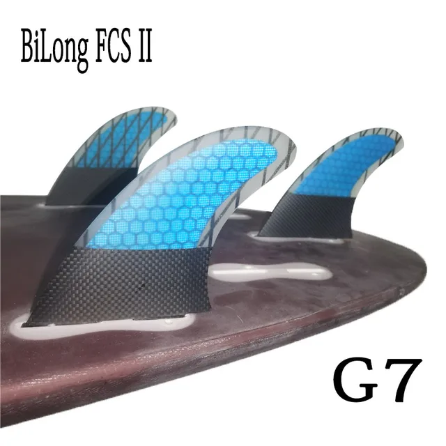 Bilong-fcs ii  g7サーフボードフィンスラスター、カーボン、lサイズのグラスファイバーハニカム、キールサーフトライフィン、ウェイクボードフィンの特性