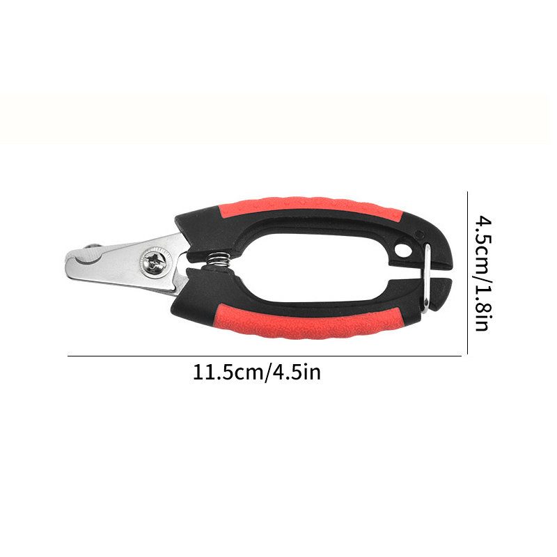 Title 8, Professional Pet Dog Nail Clipper Cutter Stainl...