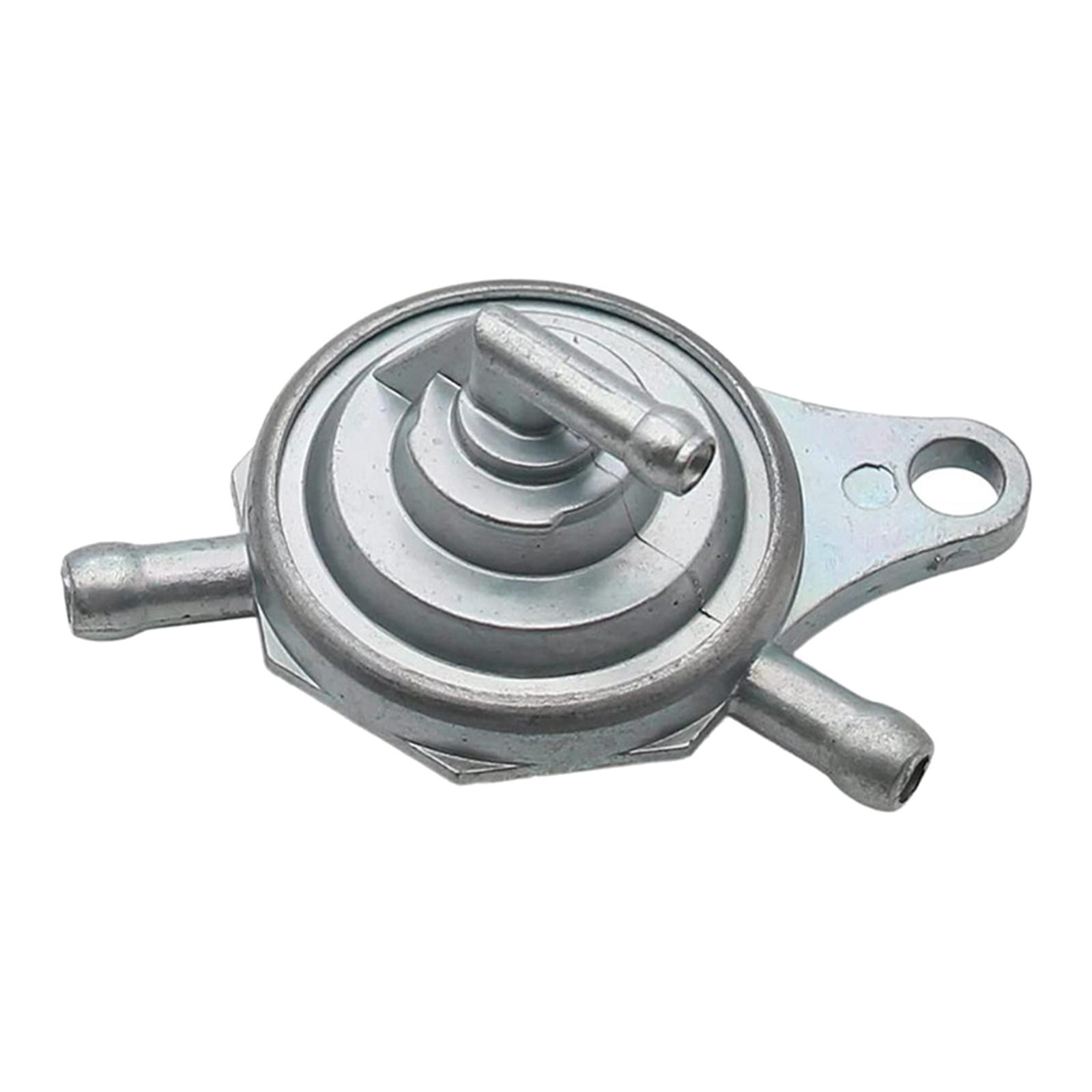 Vacuum Fuel Pump Petcock Valve Fuel Petcock Vacuum Gas Fuel Tank Pump 3 Port Fit for Gy6 50cc 125cc 150cc Motorcycle Moped