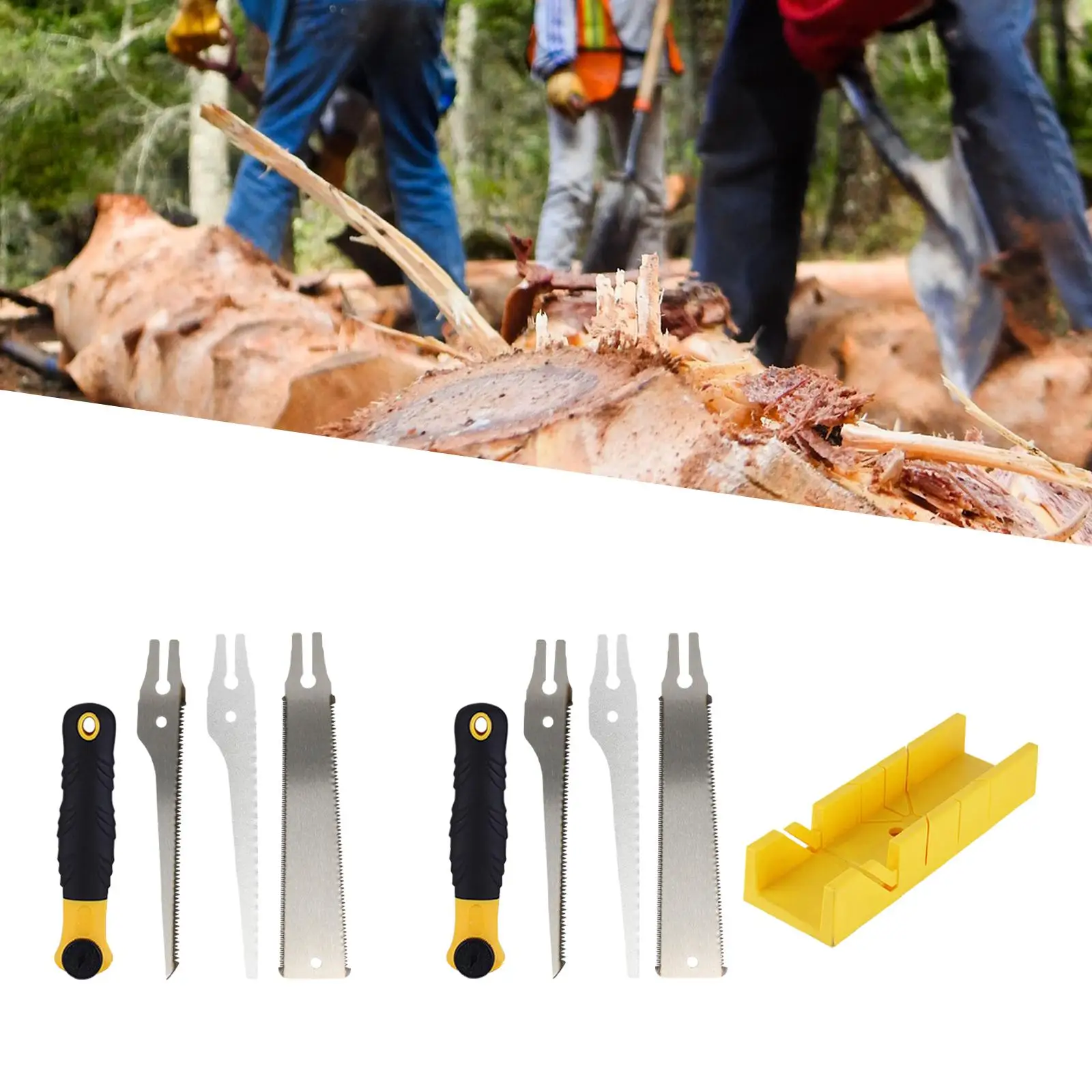 Manual Hand Saw Hand Tool Comfortable Handle Multipurpose Portable for Outdoor Trimming Branches Cutting DIY Pruning Trees