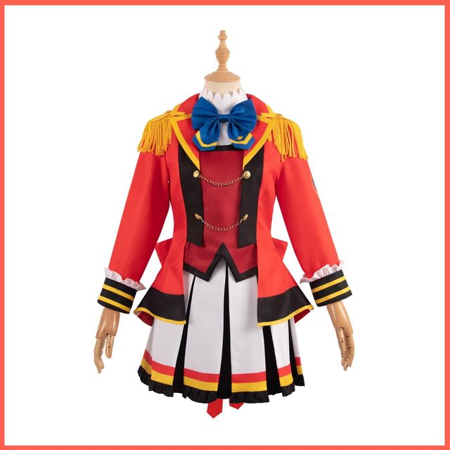 Anime Aikatsu STARS Nijino Yume Kasumi Mahiru Cosplay Costume Star4 Wig Red  Uniform Skirt Woman Kawaii Carnival Christmas Suit - AliExpress