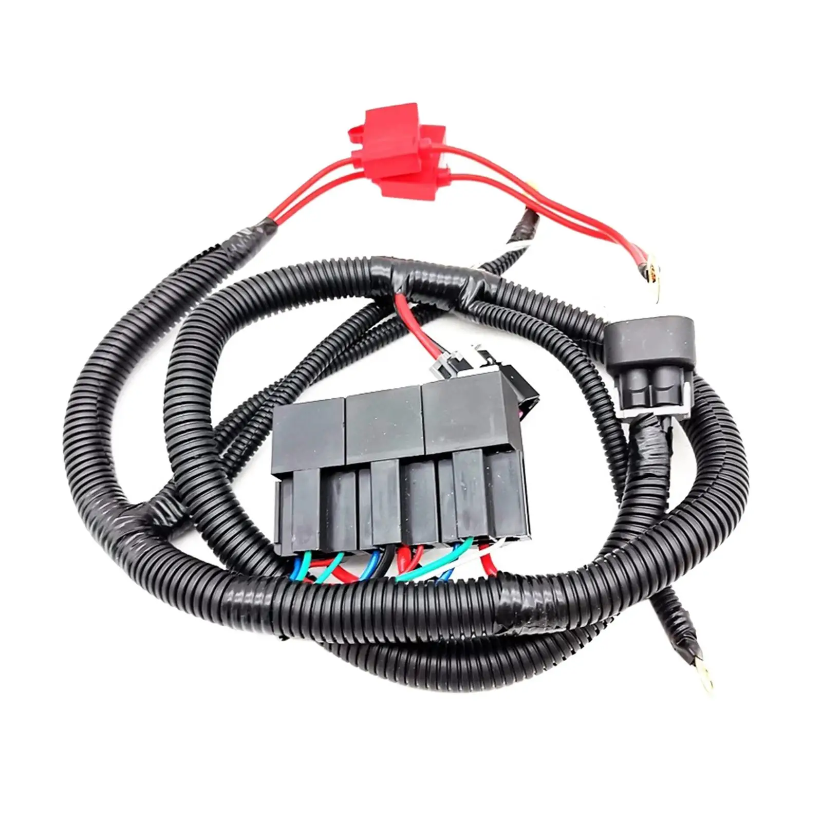 Electric Dual Fan Wiring Harness Replaces compatible with gm