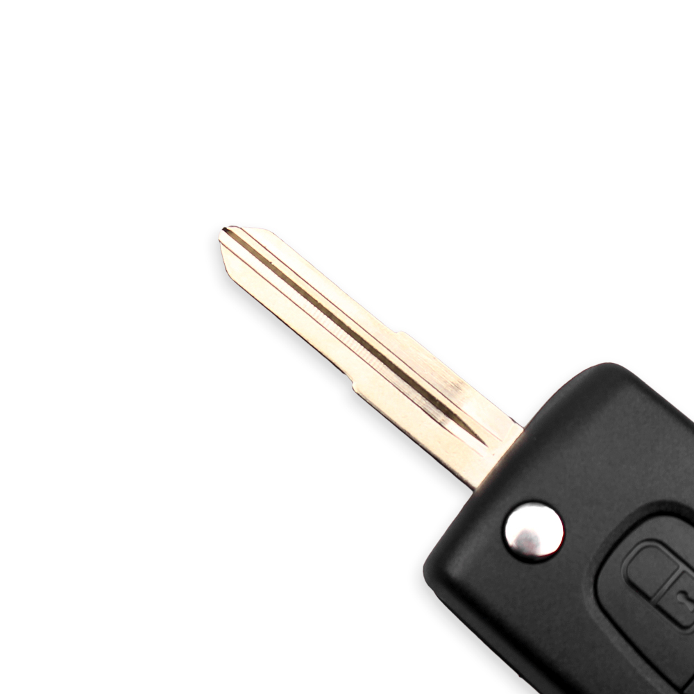 Keyyou für Peugeot 4007 et 4008 Citroen C-Crosser C4 Air cross 2-Tasten-Flip-Key-Case Anhänger MIT-11R Klinge Ce1731 – Detail 4