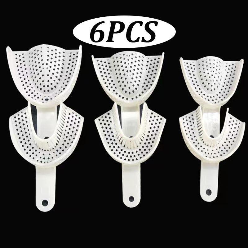 Best of 6Pcs / Set Dental Impression Trays Perforated S / M / L Bite Tray Teeth Holder Oral Care Dentist Lab Materials Reviews & Tips