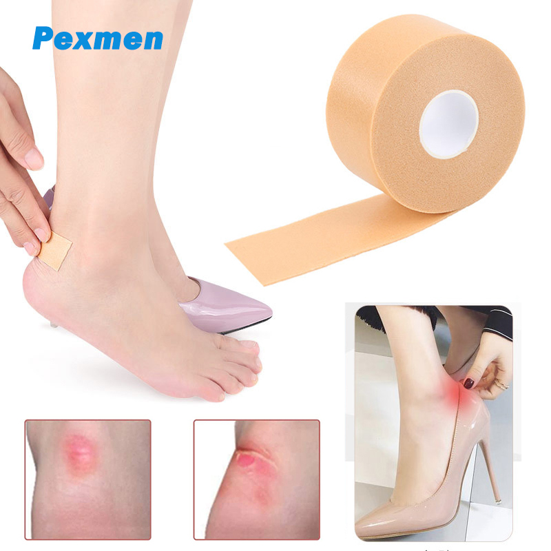 Best of Pexmen 1 / 2Pcs 2.5X450cm Moleskin Tape Adhesive Pad Blister Prevention Anti-wear Heel Protector Sticker Prevent Skin Feet Chafing Reviews & Tips