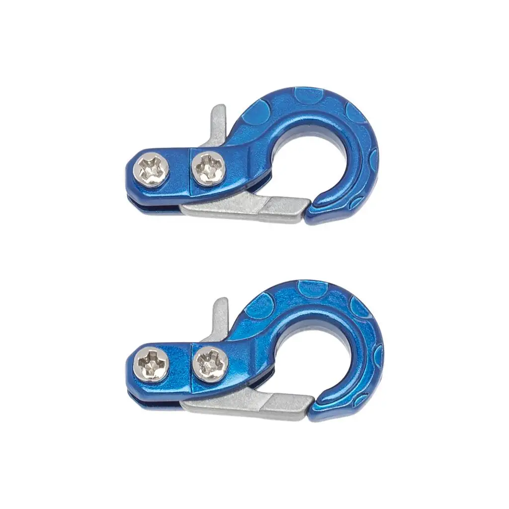 2x RC Car Trailer Hook Winch Hook Upgrade for Axial SCX10 1/10 RC Hobby Car Vehicles Modification