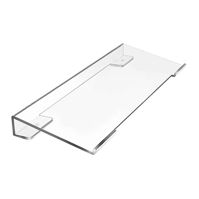 Supporto Ergonomico Per Tastiera E Laptop - Riser Inclinato In Acrilico Bianco Per Gaming, Lavoro E Digitazione Comfortevole - Foto 10