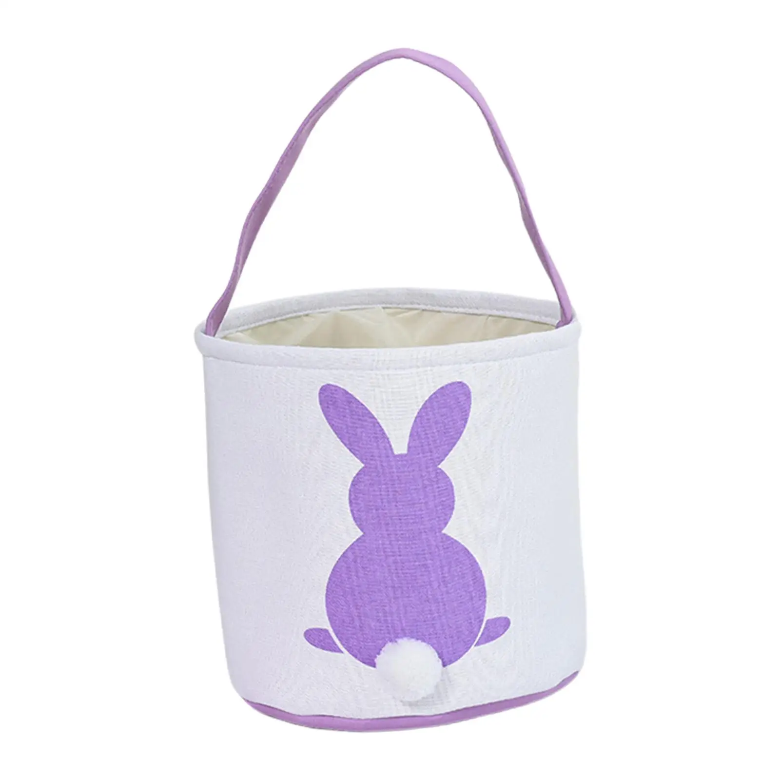 Lovely Easter Rabbit Buckets Storage Bag High Quality Personalized Tote Easter Bunny Basket for Children Holiday Party Decor