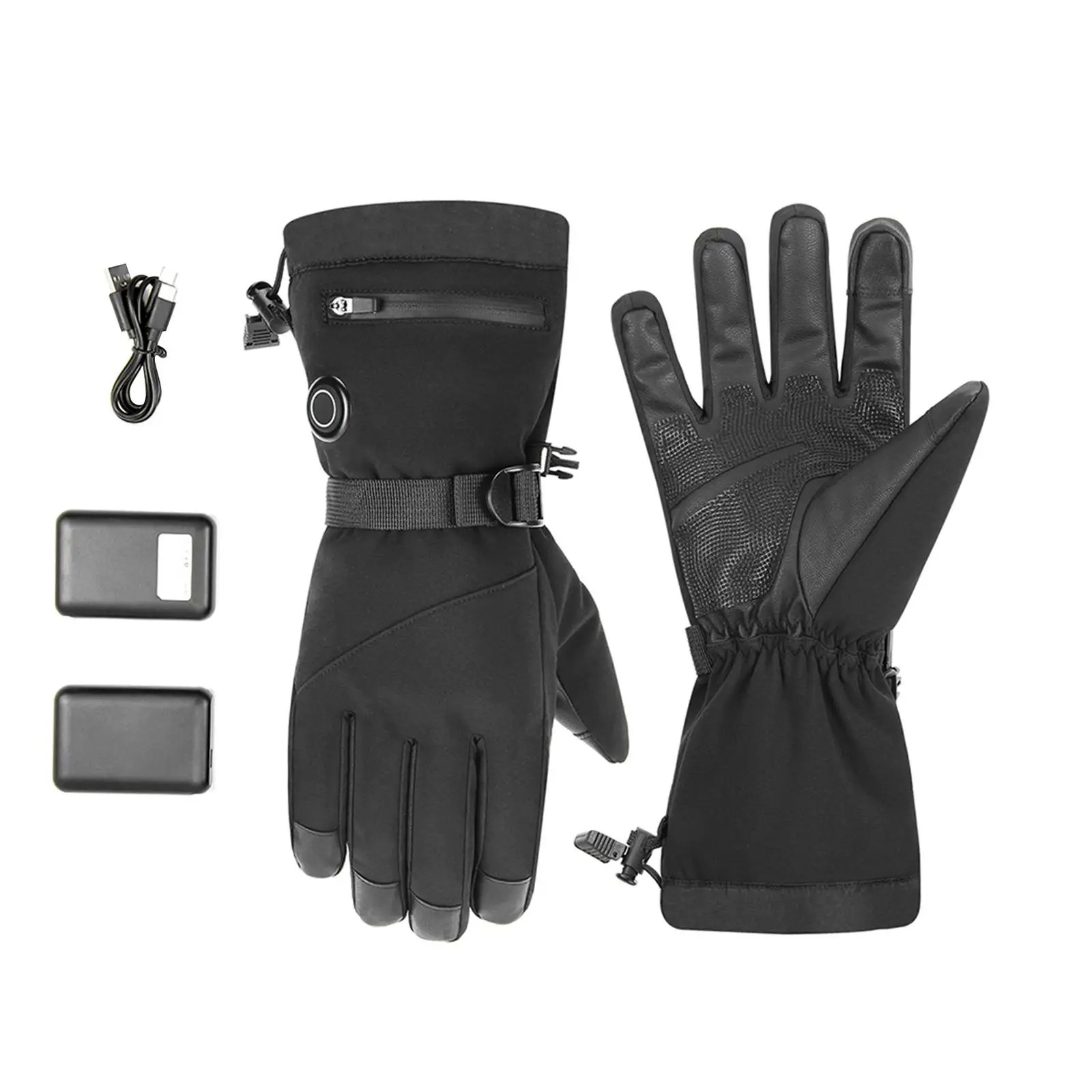Electric Heated Gloves Three Temperature Settings for Cycling Winter Outdoor