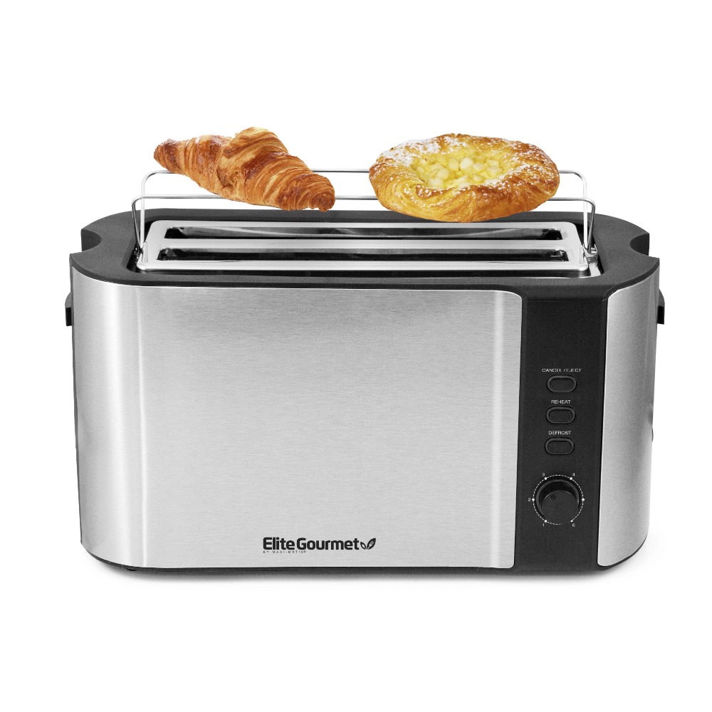 Title 6, Elite Gourmet ECT-3100 4 Slice Long Toaster