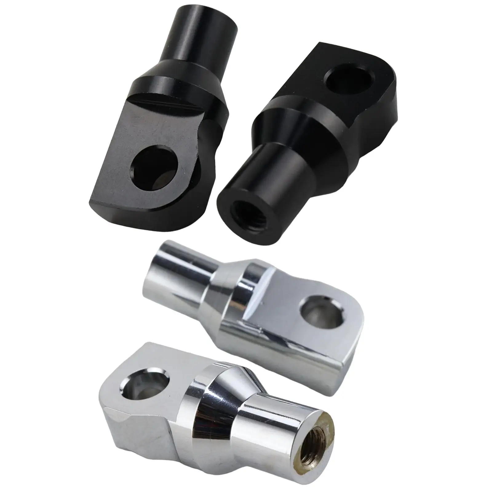 2 Pieces Foot Pegs Mounting Bolts Adapter for Male Pegs Mounting