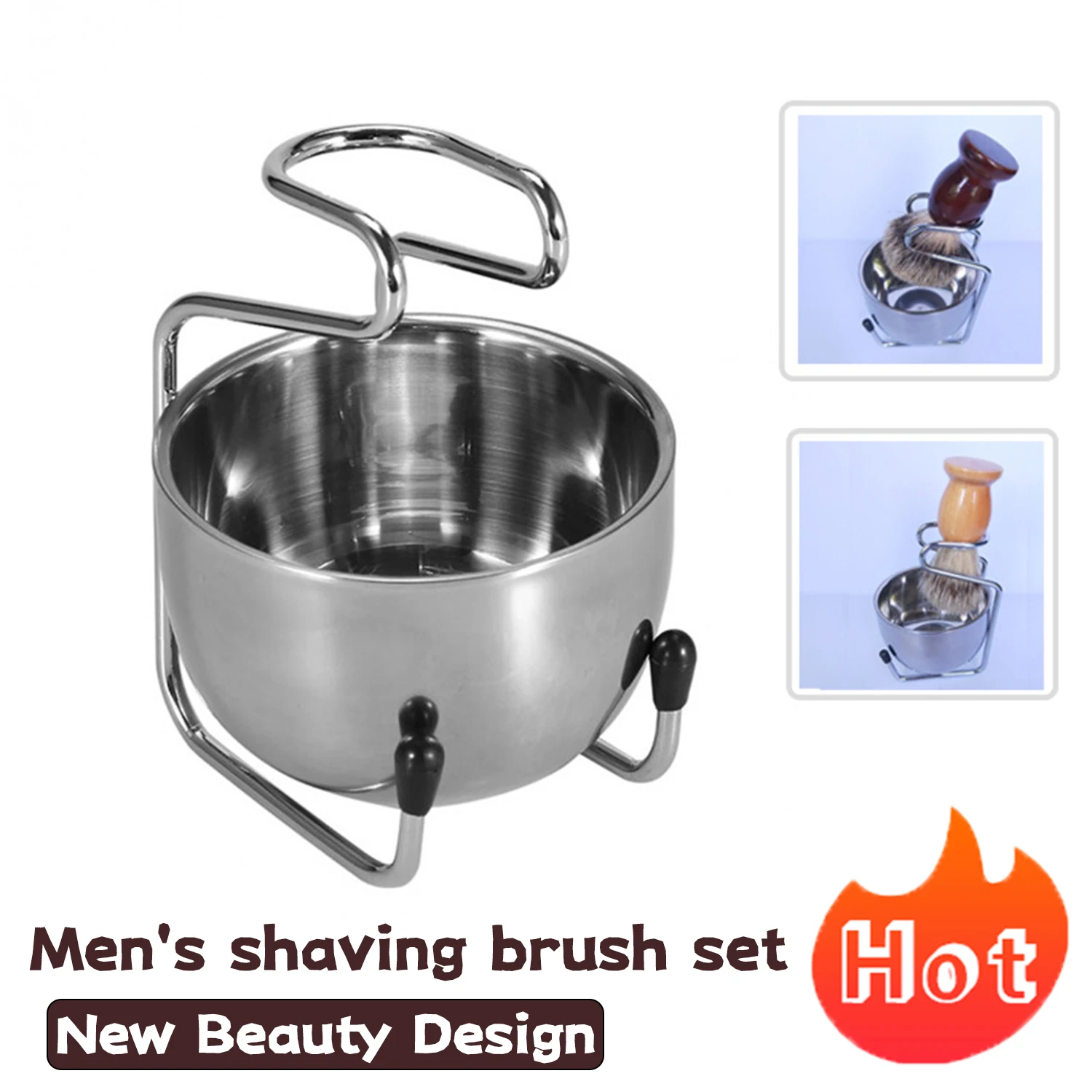 Best of NEW Beauty Design Durable Men Shaving Bowl Mug Brush Soap Dish Stand Holder Portable Shaving Razor Beard Clean Shaver Kits Set Reviews & Tips