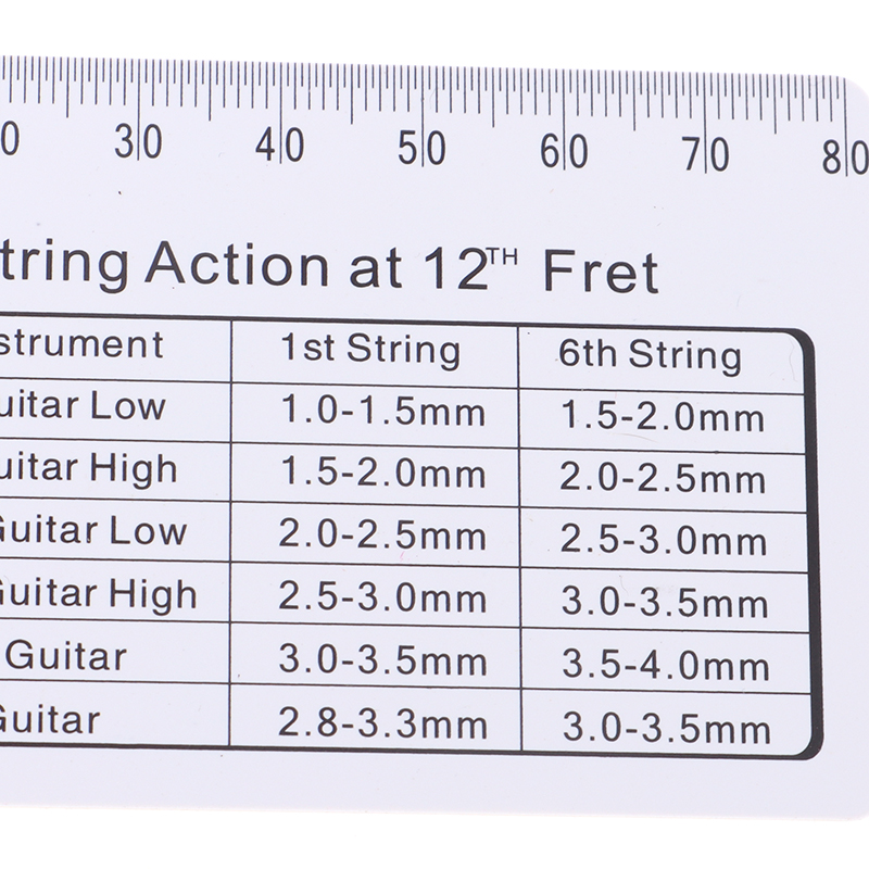 Description Picture 6 of itemGuitar Accessories Gauge Ruler Electric Guitar Tool For String Instruments