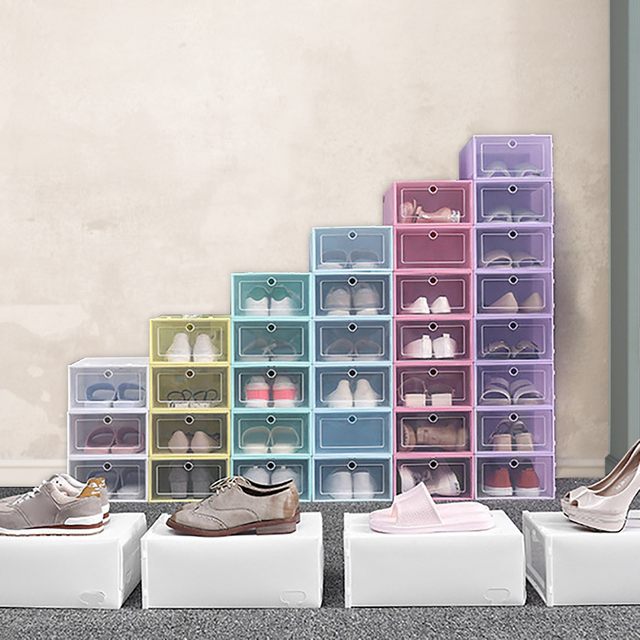 Haixin Durable Reversible Shoe Organizer Footwear Support Slot Space Saving Cabinet  Closet Stand Shoes Storage Rack Shoebox - Shoe Hanger - AliExpress