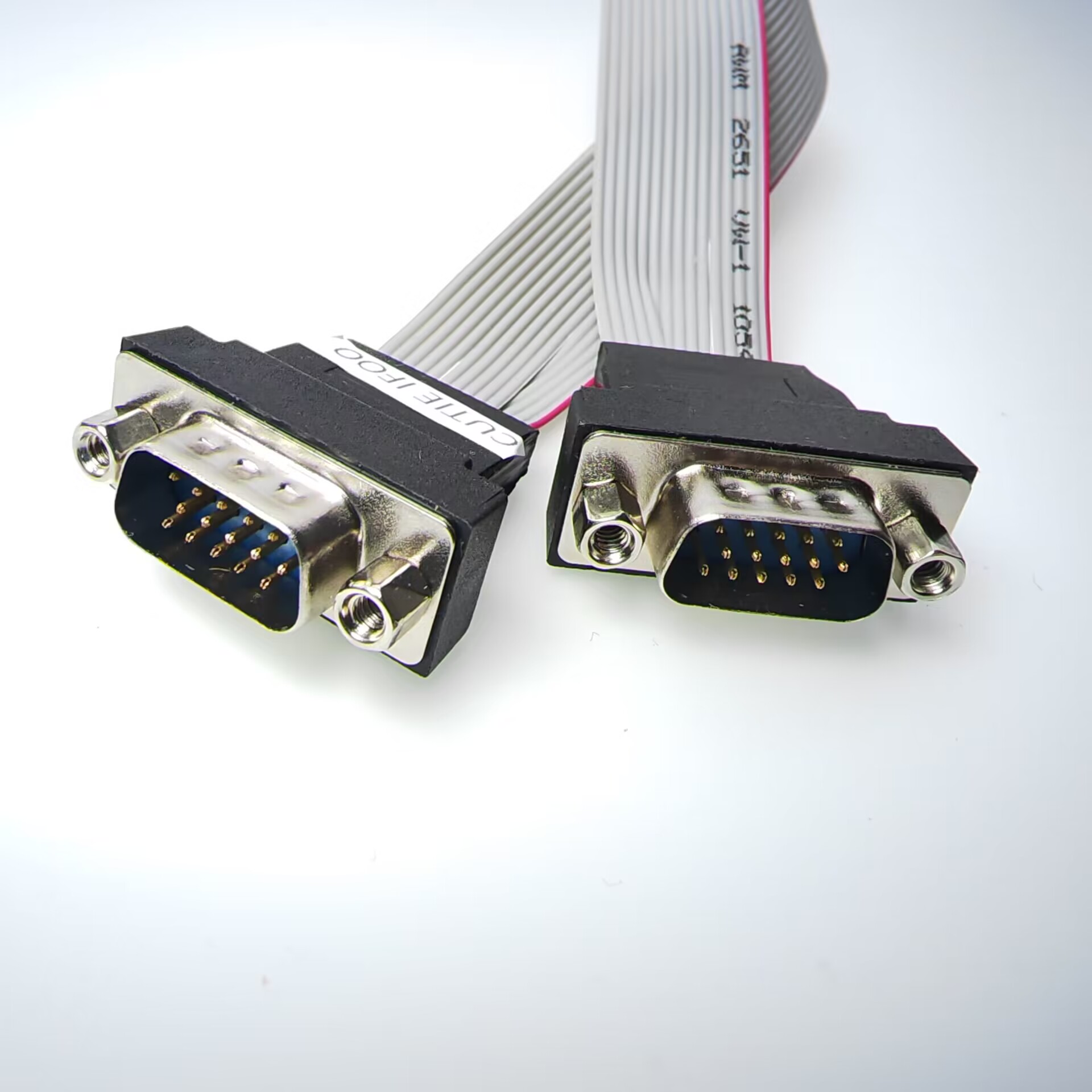 Mainboard, integrierte Grafikkarte, VGA-Schnittstelle, 15-poliger Stecker auf Stecker, Video, volle Halbgröße, Halterung, flexibles Flachkabel, 30 cm – Detail 4