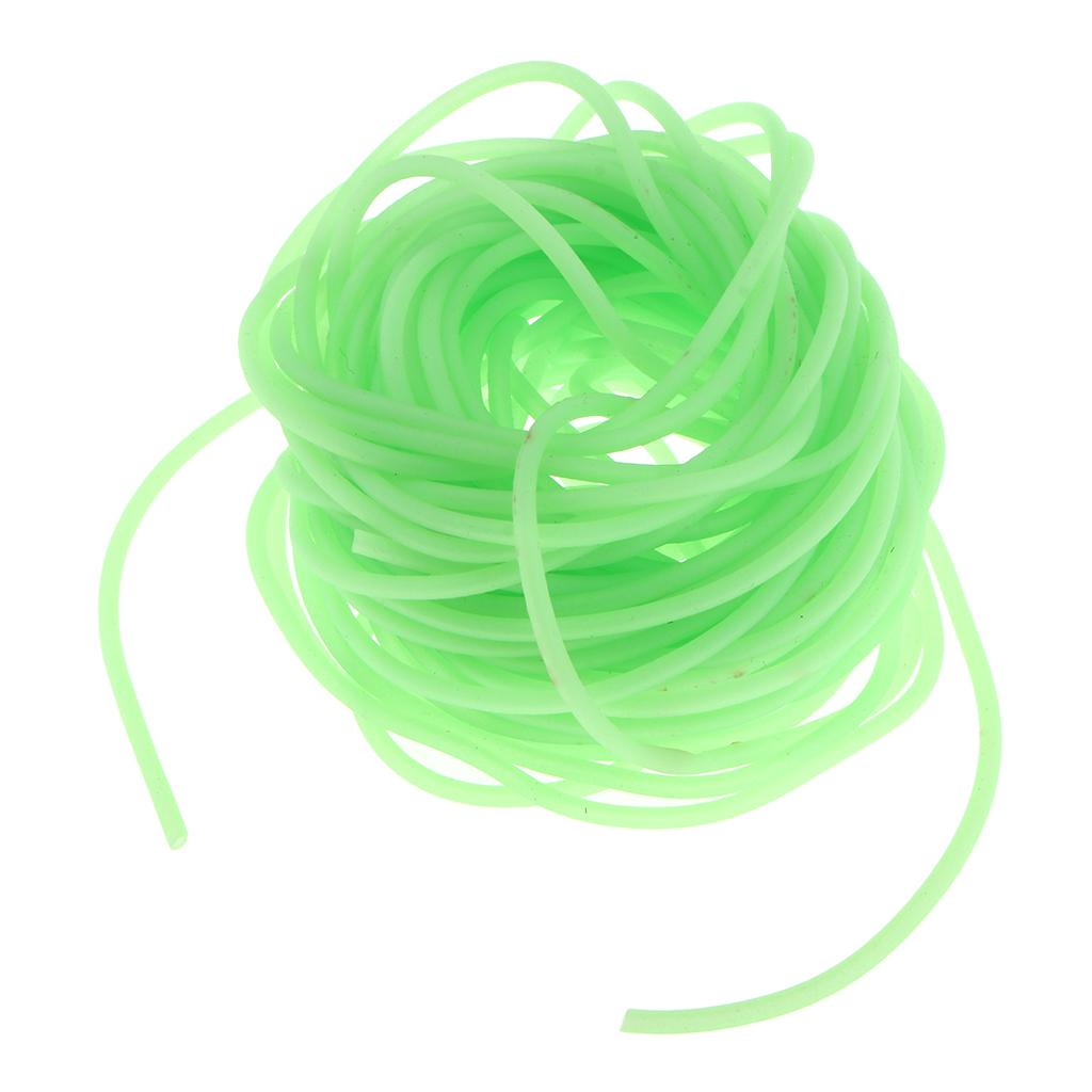 3pcs Fishing Luminous Tube Tubing  Dark for Saltwater Boat Fishing Rig  Attract Fish 4m