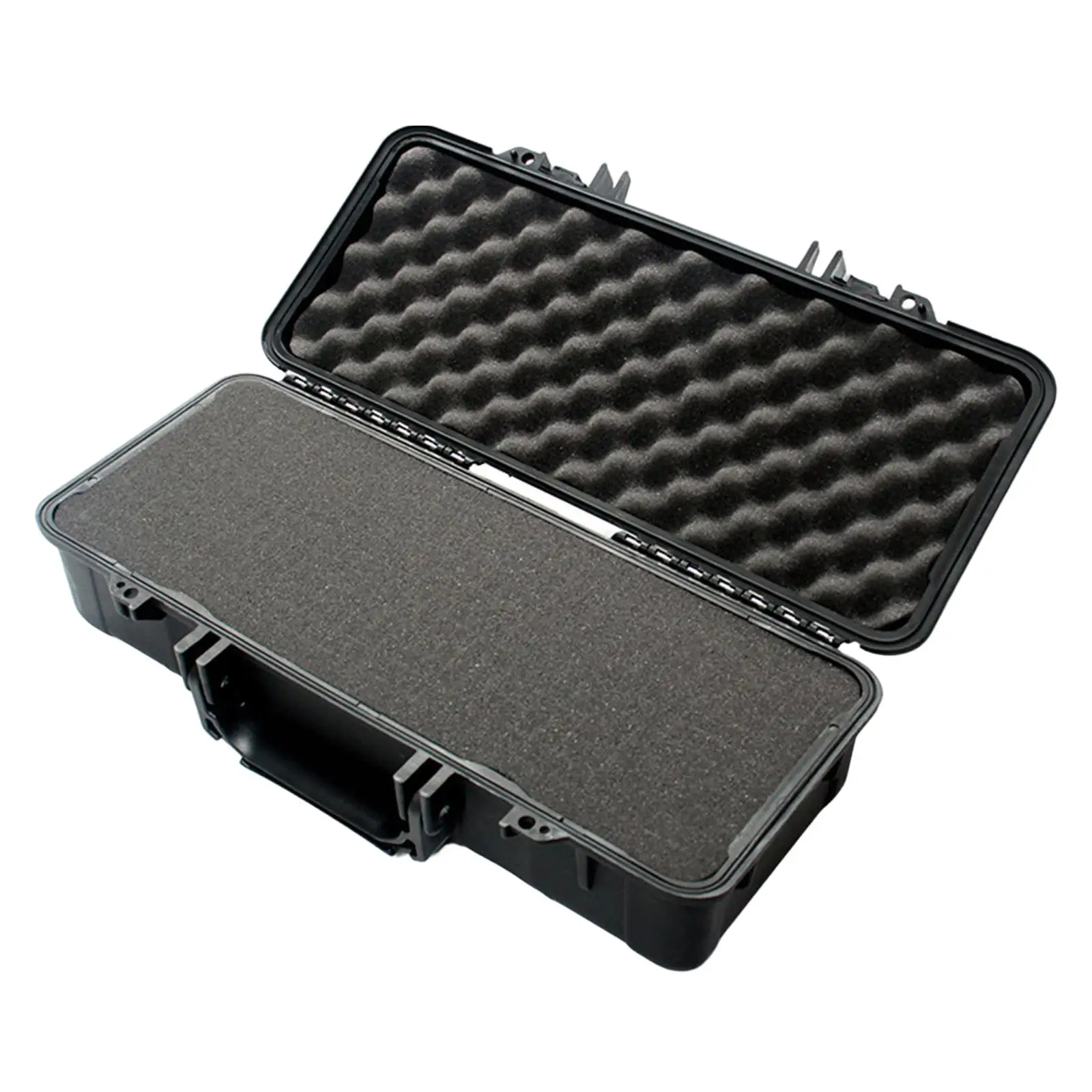 Instrument Case Impact Resistant Dustproof Safety Waterproof Portable with Pre-Cut Foam Equipment Tool Box Carrying Case