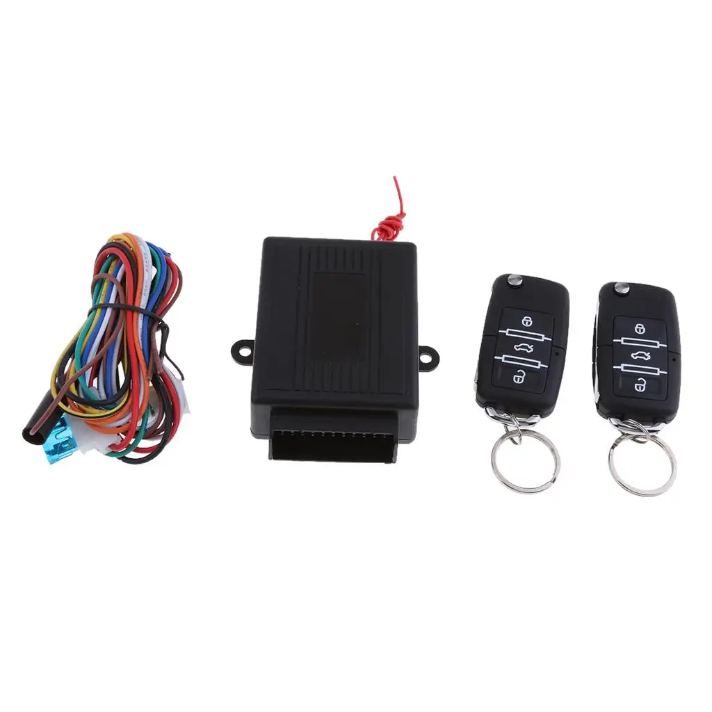 Car Remote  Kit Door Locking Entry  Alarms(Includes Two 4-Button )