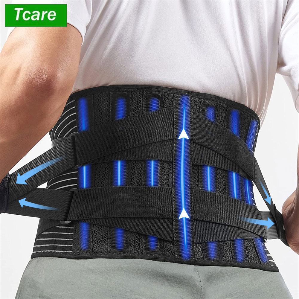 Best of Tcare Back Lumbar Support Belt Orthopedic Corset Spine Decompression Gym Waist Trainer Fajas Brace Back Pain Relief Health Care Reviews & Tips