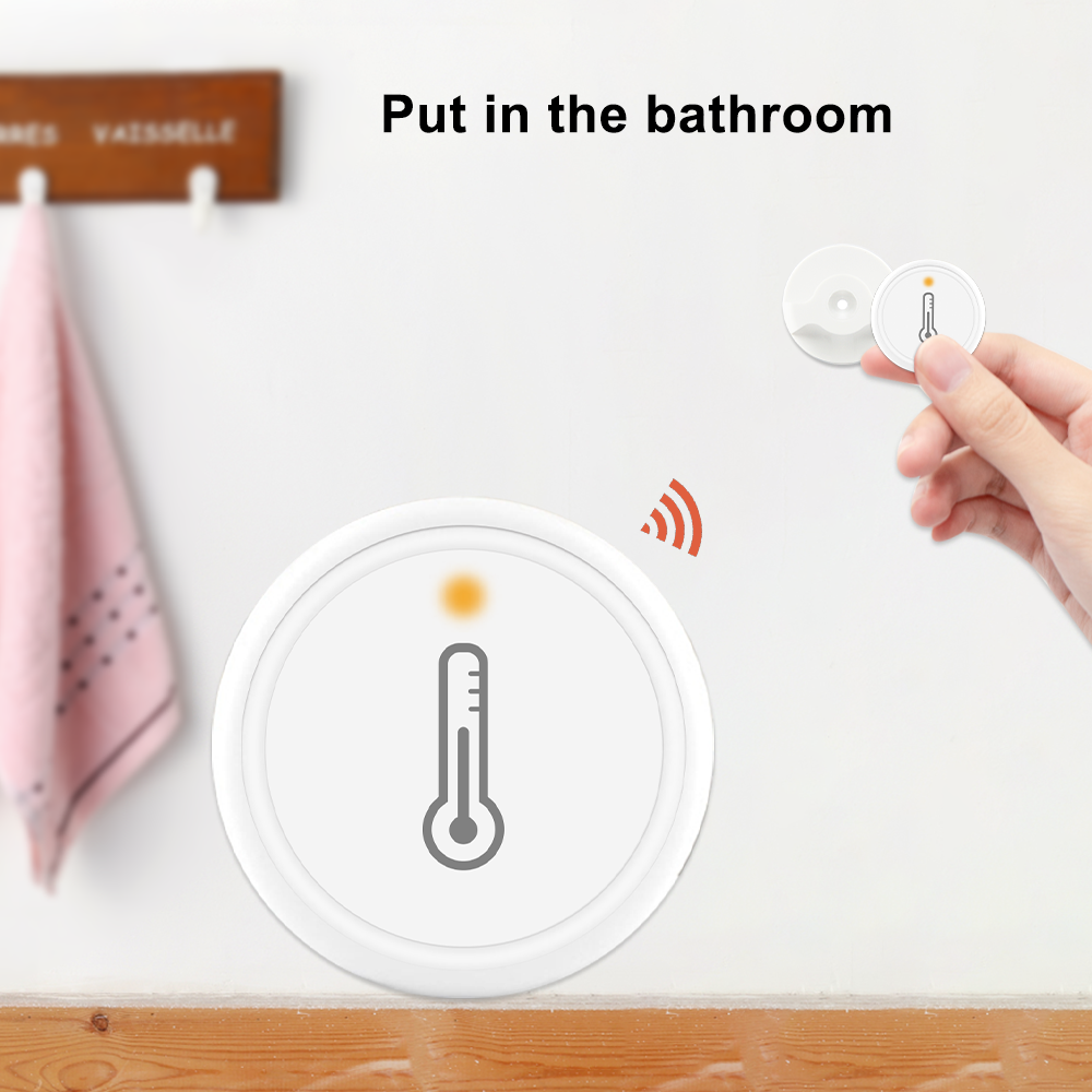 Description Picture 6 of itemLoraTap Tuya ZigBee 3.0 Wireless Temperature and Humidity Sensor Work with Home Assistant Smart Life DIY Google Alexa Automation