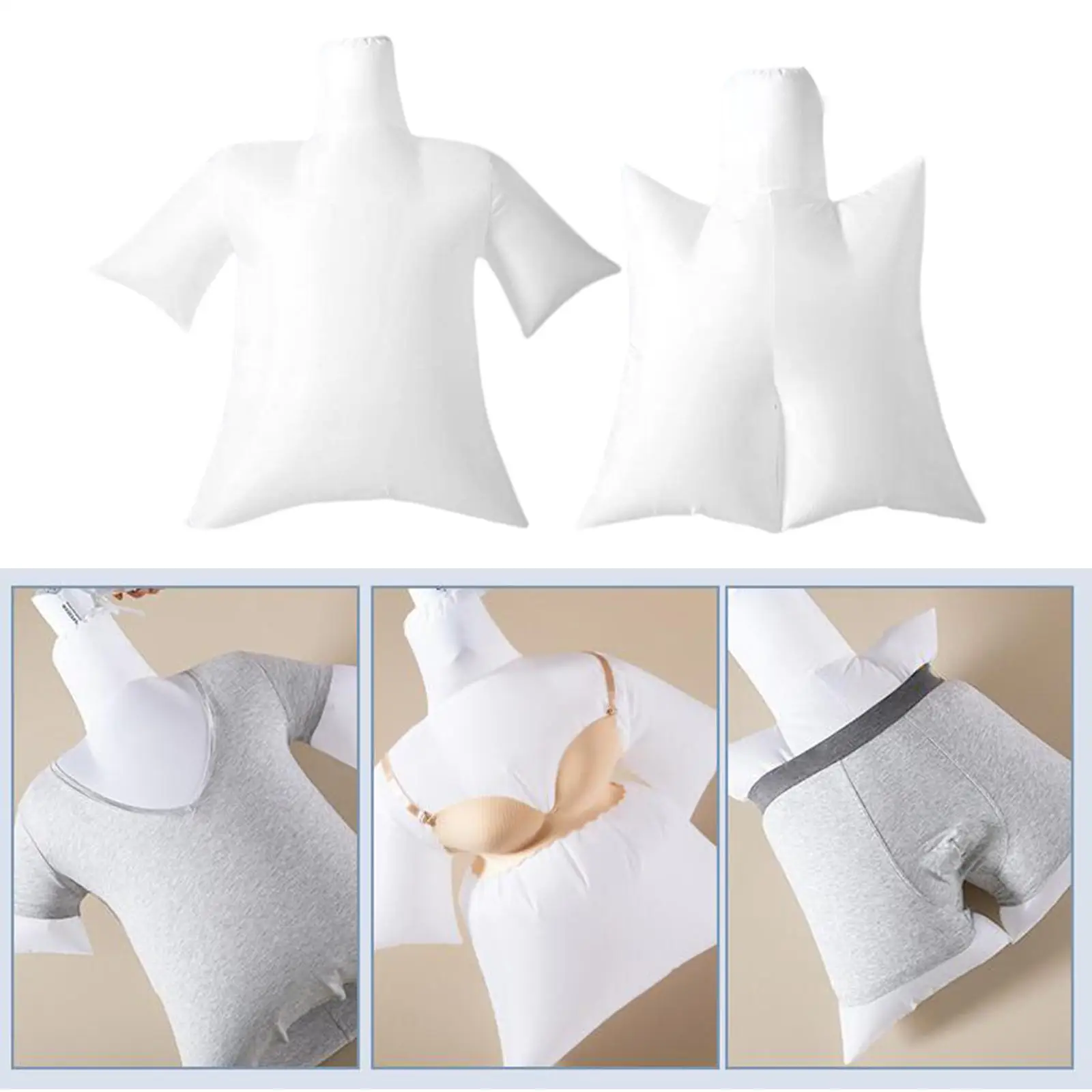 2 Pieces Clothes Dryer Bag Fast Drying Inflatable Coat Pants for Home Unisex