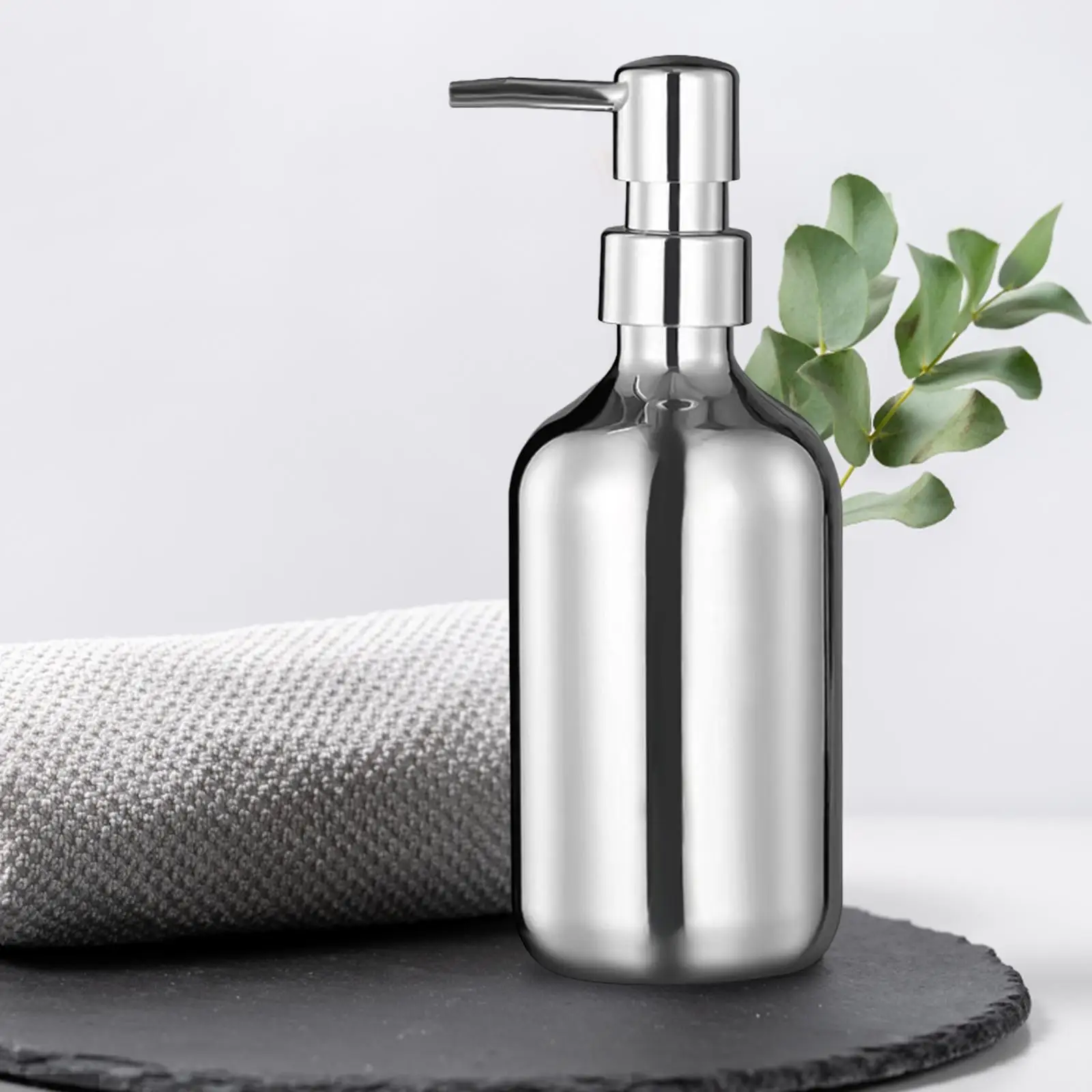 Soap Dispenser mirror Lotion Dispenser Refillable Pump for Kitchen Lotion Hand Soap Body Washes Liquid Soap
