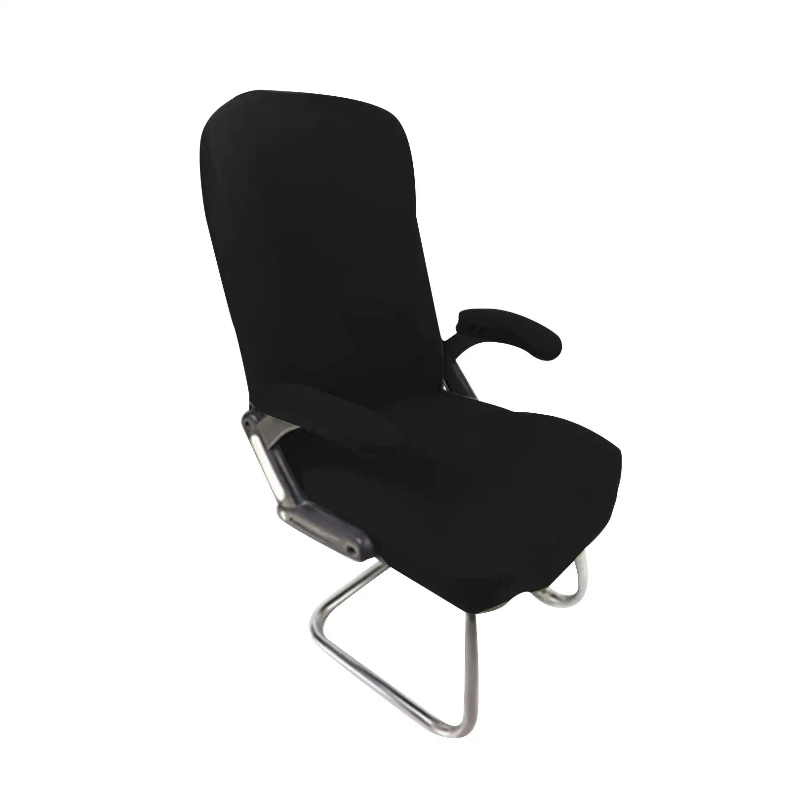 Stretch Computer Chair Cover Machine Washable Polyester with Armrest Covers Dustproof soft Armchair Cover for Desk Chair