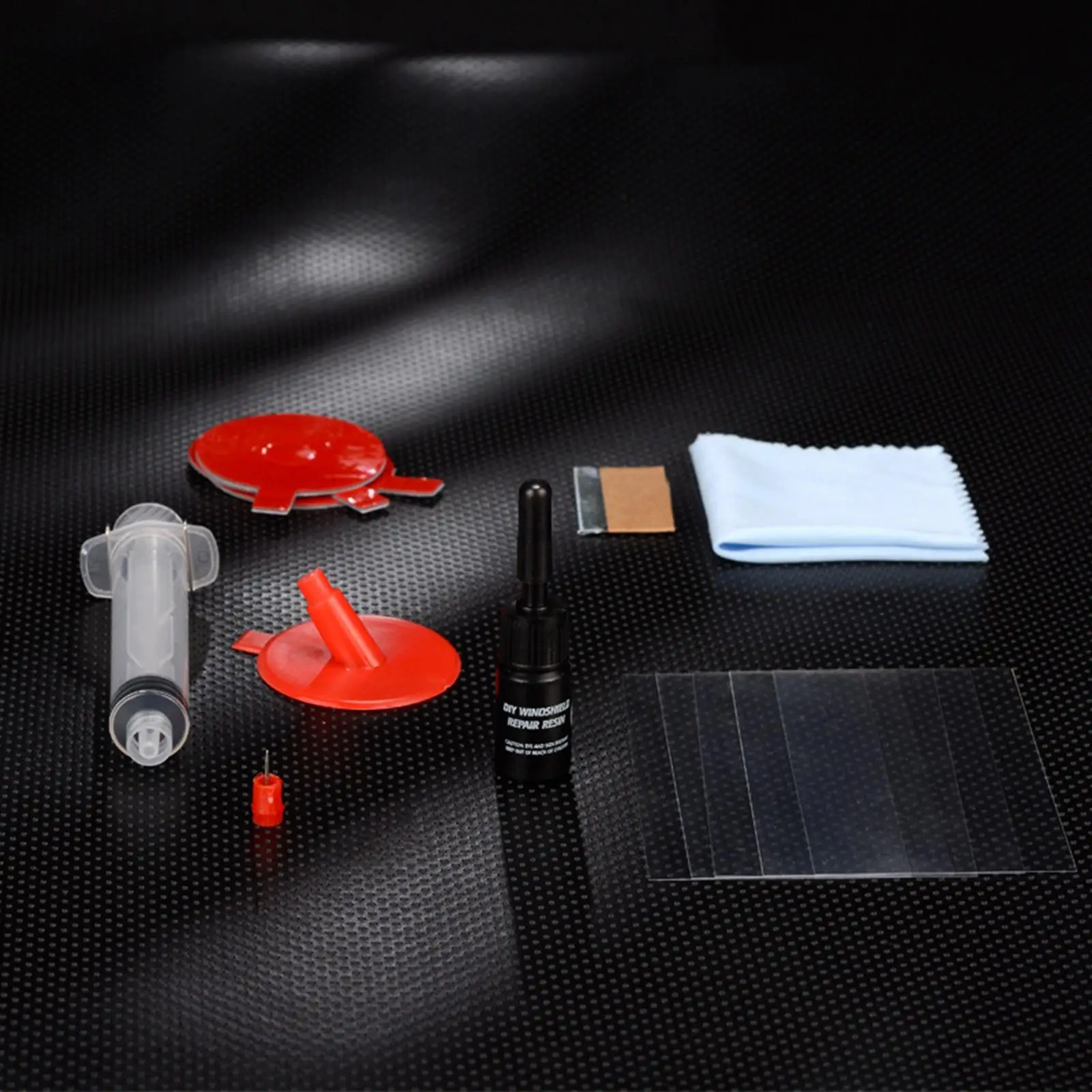 Car Windshield Repair Kit Auto Glass Windshield Repair Set Tools for Star Shaped Damage moon Cracks Fixing Chips