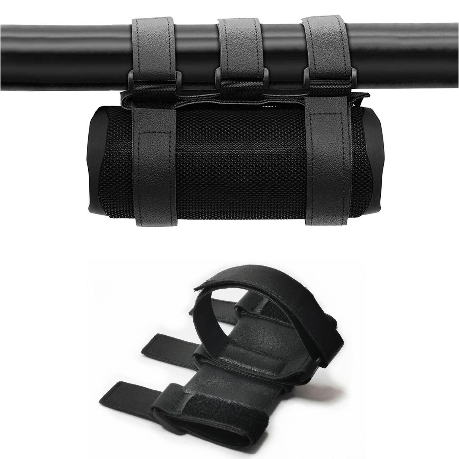 PU Leather Bicycle Water Bottle Holder Rack Fixing Strap MTB Road Bike Bluetooth Speaker Mount Strap Lightweight Cycle Equipment