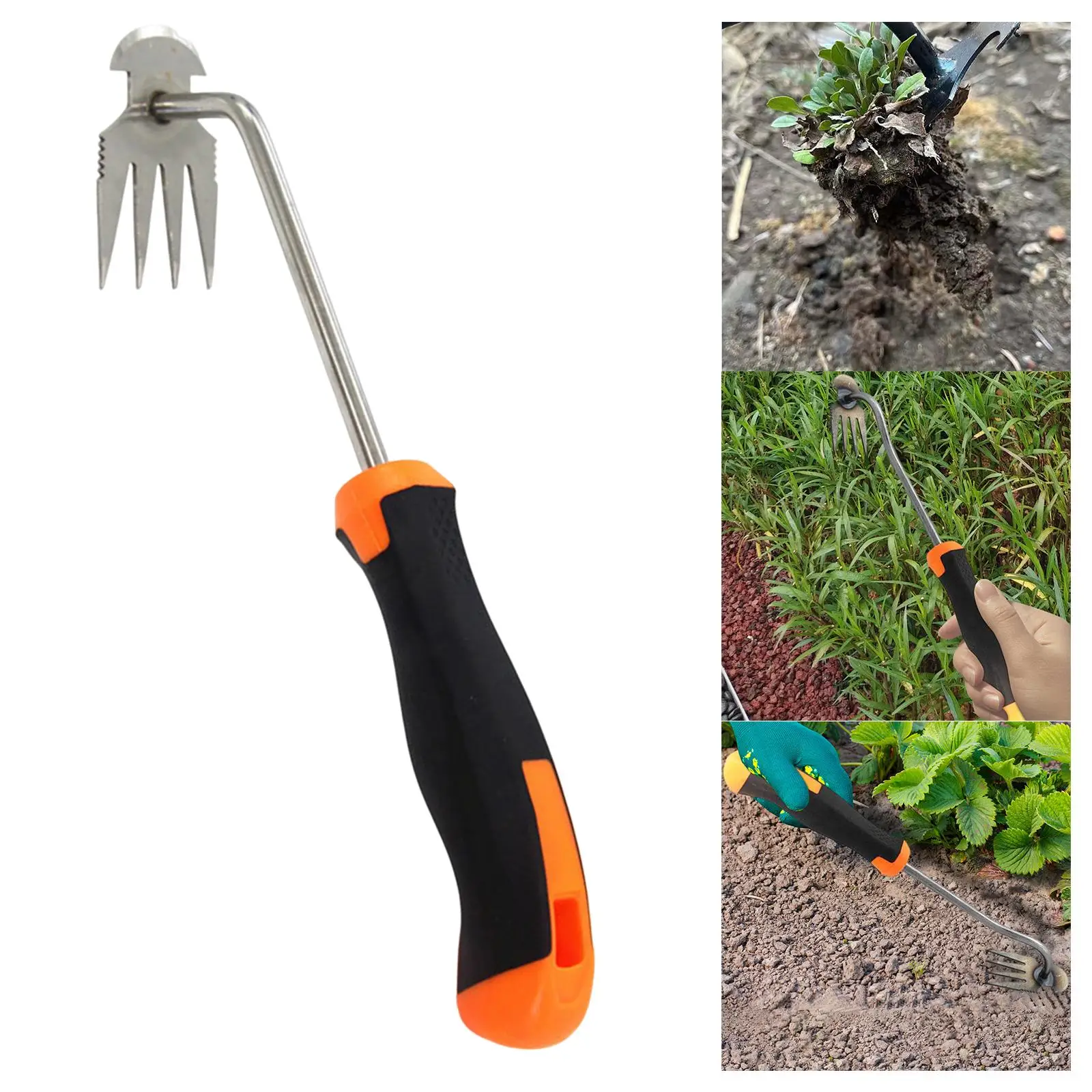 Hand Weeder Weeding Tools Multifunctional Weeder for Yard Courtyard Backyard