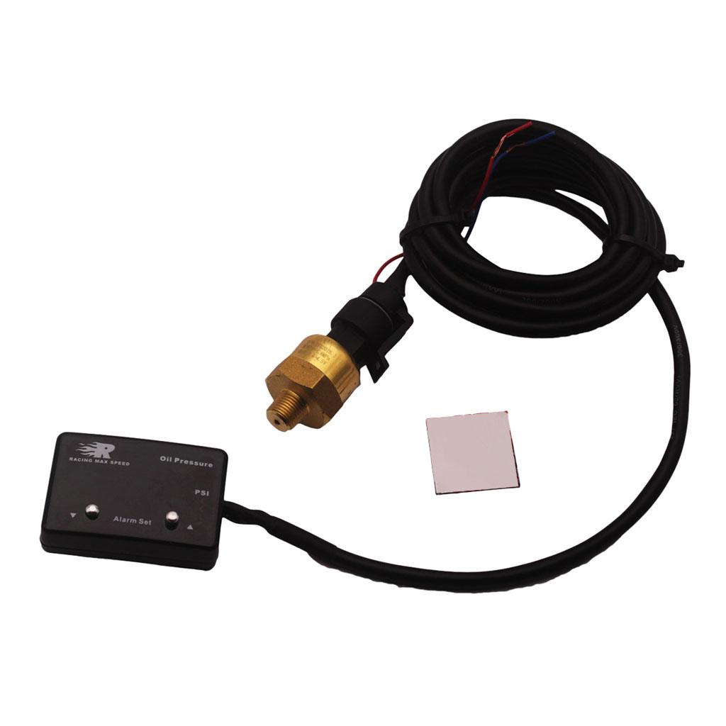 1/8Npt Sensor Oil- Pressure-Display Digital Universal 12v High Accuracy