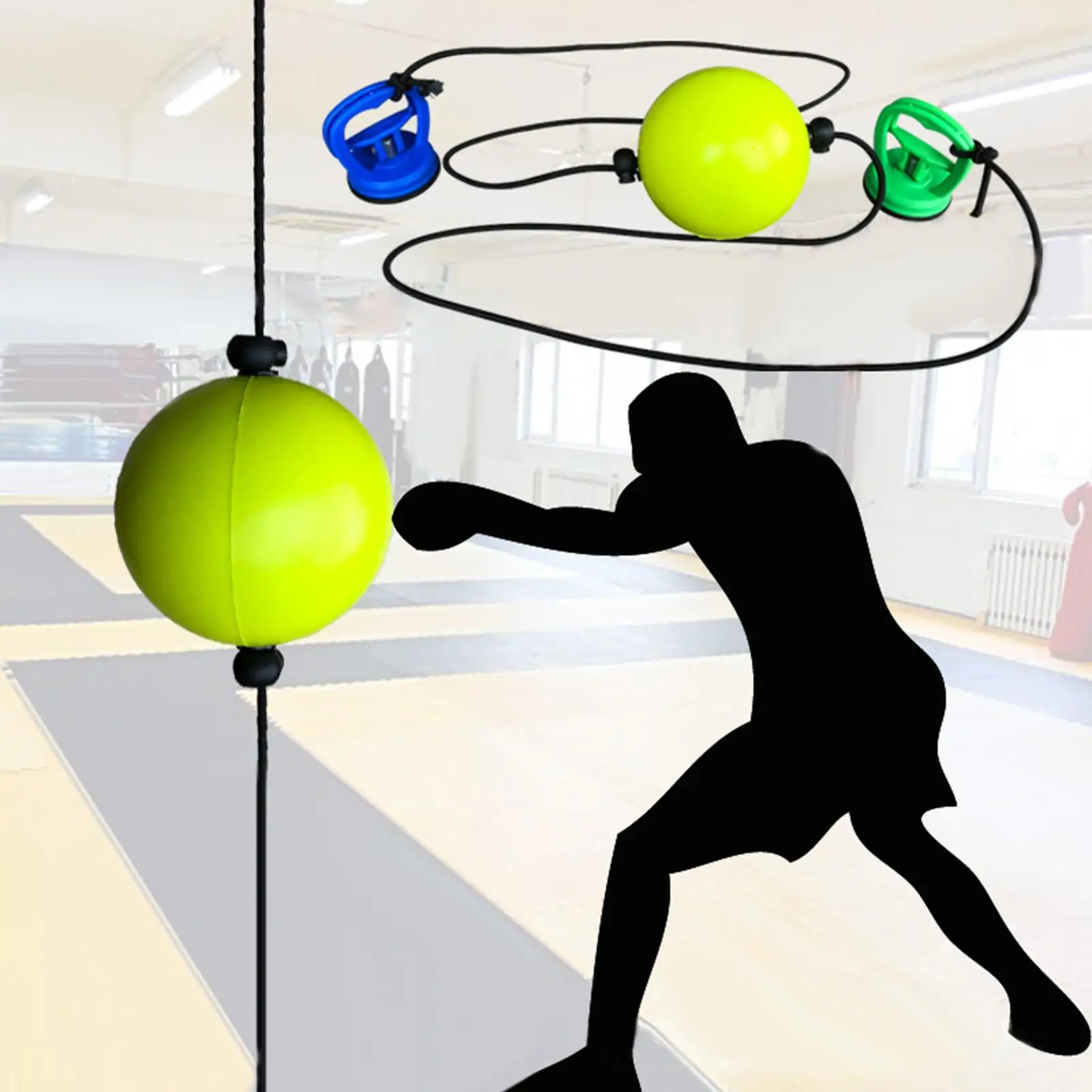 Durable Punching Adjustable Gear Boxing Ball, for Training Reaction Punching