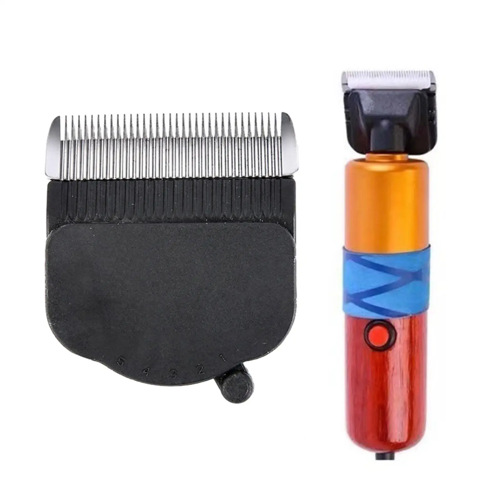 Electric Hair Scissor Head Tufting Clippers Blades Small Dog Grooming Tool Electric Carpet Trimmer Replacement Head for Dog