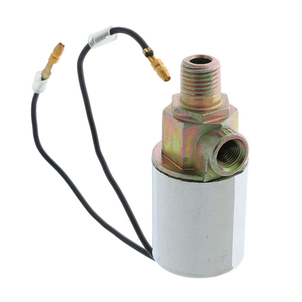 Universal 12 Truck Train Air Horn Electric Solenoid 1/4inch Outlet