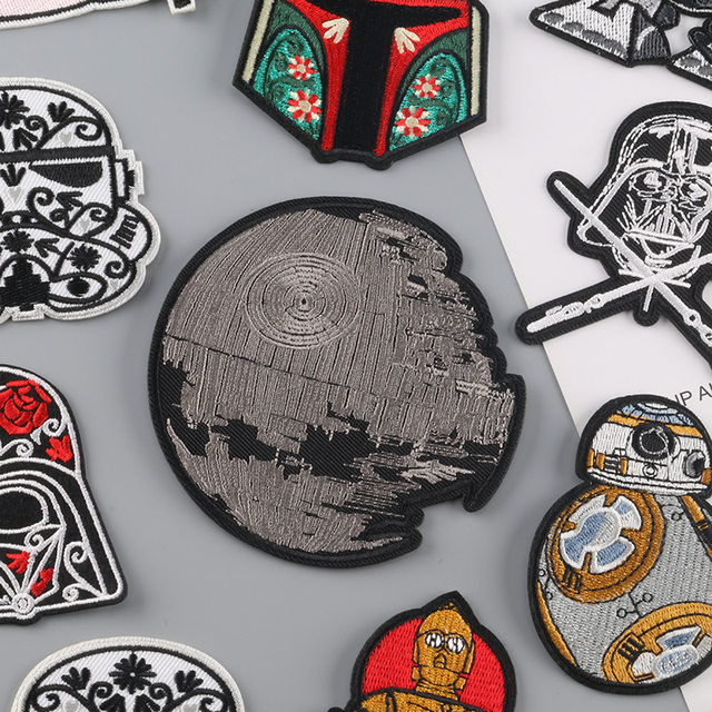 Disney Star Wars Patches Embroidered Patch For Clothing Iron On