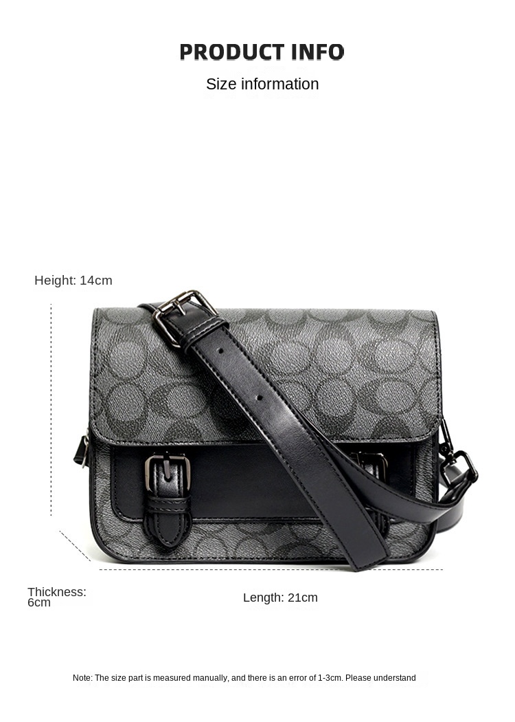 Sac bandoulière homme moderne sac messager extérieur_voghion.com