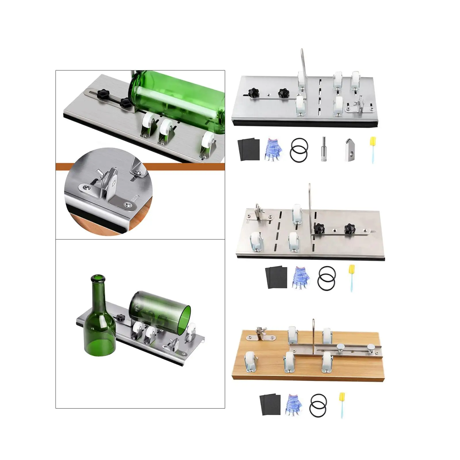 Glass Bottle Cutter Upgraded Sturdy Cutting Machine for Making Home Ornament