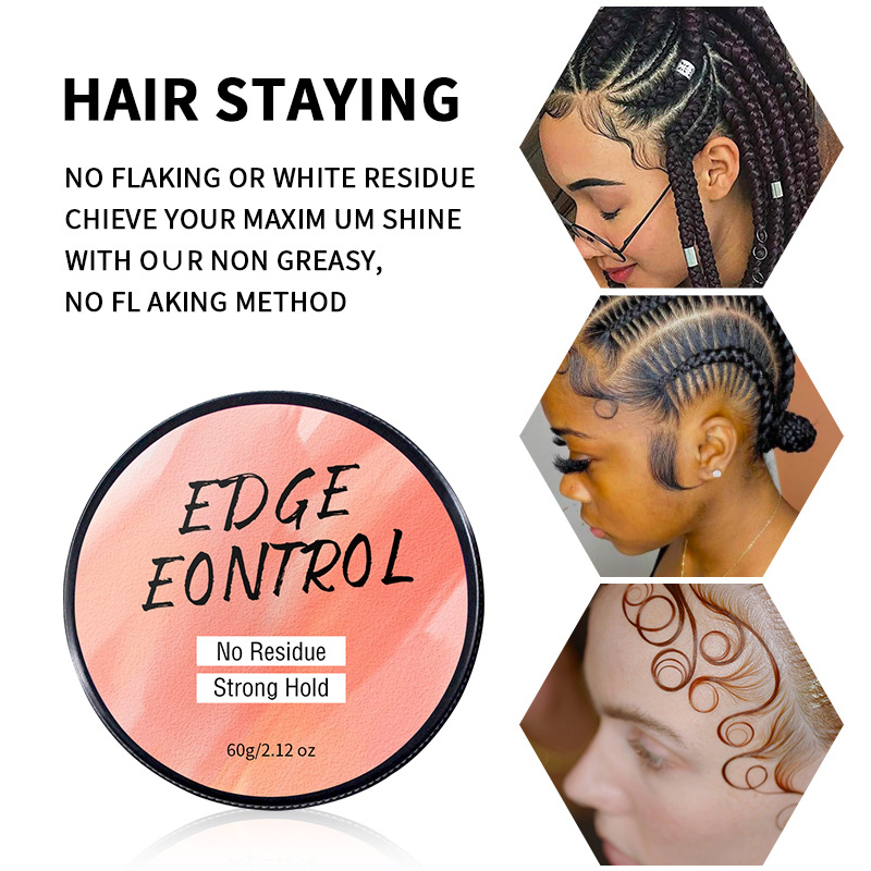 Description Picture 4 of itemEDGE CONTROL Sideburns Hair Wax Styling No White Hair Trimming Edge Control Small Hair Finishing Balm Wholesale Cosmetics Makeup