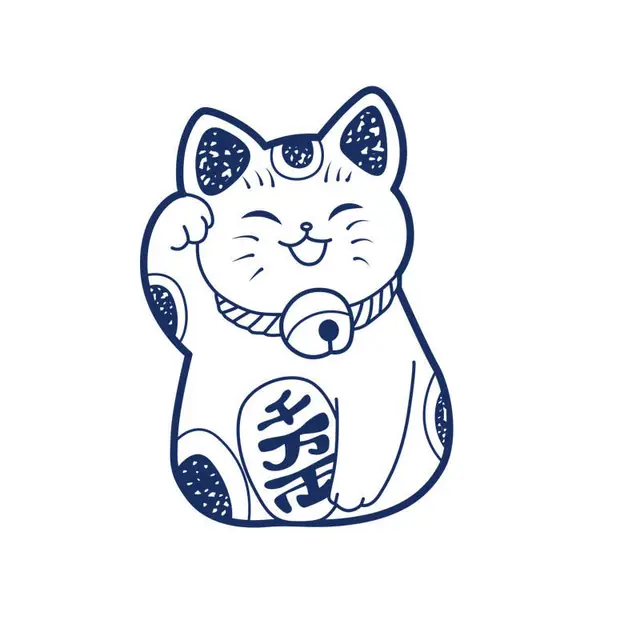 Calico is the best for Japanese theme🌸Lucky cat tattoo for Hollie 💖t... |  TikTok